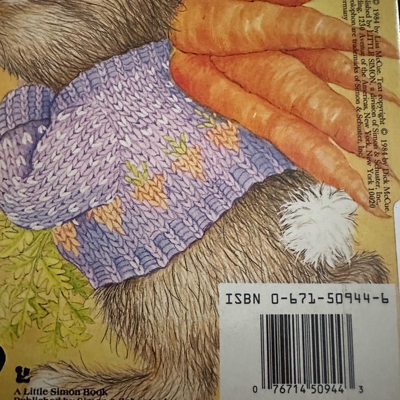 Vintage Bunny’s Numbers Board book 1984 - Picture 4 of 4
